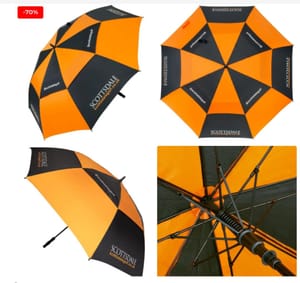 Scottsdale Golf 25th Anniversary Double Canopy Golf Umbrella