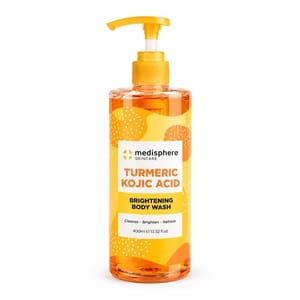 Medisphere Turmeric Kojic Acid Brightening Body Wash 400ml