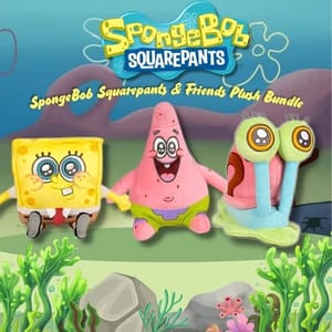 SpongeBob Squarepants and Friends Plush Bundle