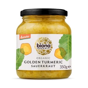 Biona Organic Sauerkraut Golden Turmeric 350g