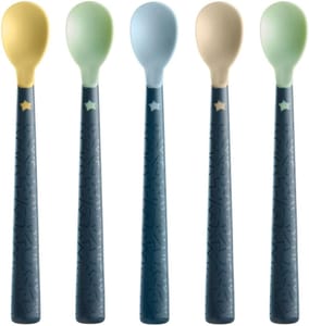 Tommee Tippee Softee Weaning Spoons with Anti-Slip Handles 5-Pack