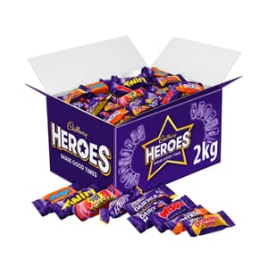 Cadbury Heroes Chocolate 2kg Bulk Box