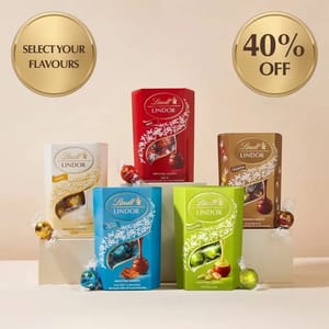 Lindt LINDOR Build Your Own Chocolate Box Selection 5x200g