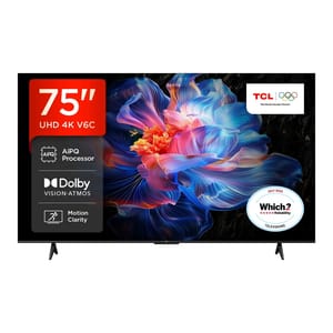 TCL 75-Inch V6C Direct LED 4K HDR Smart TV