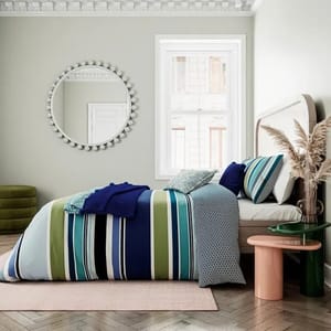 Helena Springfield Budding Brights Darcie Stripe Duvet Set