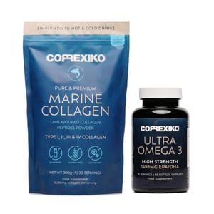 CORREXIKO Marine Collagen and Omega-3 Bundle - £29.50 S&S Voucher