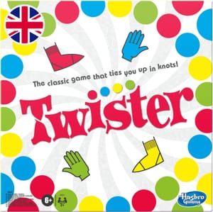 Hasbro Gaming Twister Game, Family and Kids Party Game