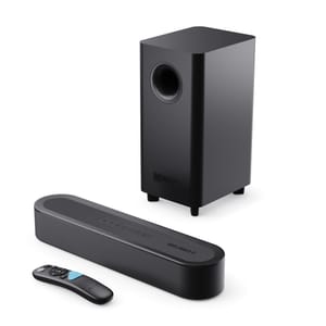 MAJORITY Bowfell Axis 2.1 Soundbar with Wired Subwoofer