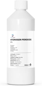 True Chem Hydrogen Peroxide 6% Solution, 20 Vols, 500ml