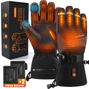 Rechargeable Heated Waterproof Thermal Gloves for Men and Women