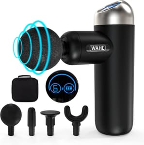 Wahl Cordless Massager for Deep Tissue Relaxation and Muscle Relief