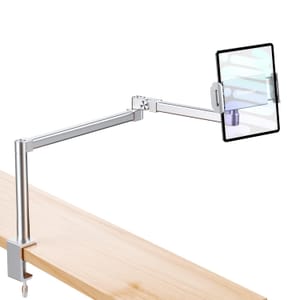 Elitehood 71cm Long Arm iPad Holder for Bed & Desk