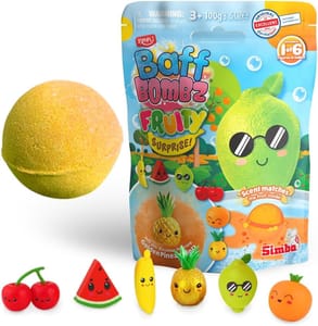ZIMPLI Large Fruity Surprise Bath Bomb with Collectible Toy - £3.50 S&S