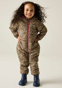 Regatta Brown Penrose Waterproof Puddlesuit (6-72 Months) 1-1.5 Yrs
