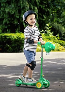 Xootz Dinosaur Bubble Go Tri-Scooter