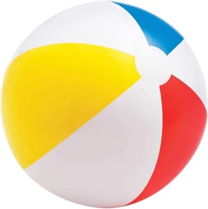 Intex 20-Inch Multicolor Beach Ball - £0.94 S&S