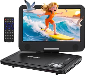 ieGeek 12.5" Portable DVD Player, 10.5"