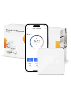 WiFi Smart Thermostat for Combi Boiler & Underfloor Heating, White