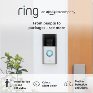 Ring Battery Video Doorbell: Wireless HD with Quick-Release Battery