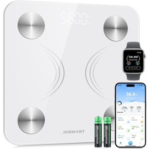 INSMART Bathroom Body Weight Scales with App