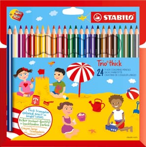STABILO Trio Thick Triangular Coloring Pencils