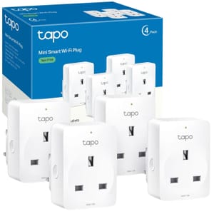 Tapo P100 4-Pack Smart Plug, Works with Alexa & Google