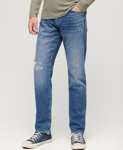 Superdry Mens Organic Cotton Vintage Slim Straight Jeans