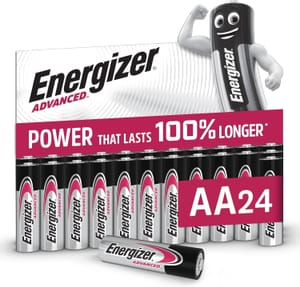 Energizer Advanced - AA Batteries (24 Pack)