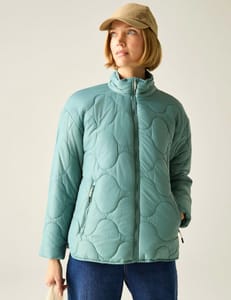 Regatta Carlotte Padded Quilted Zip up Jacket