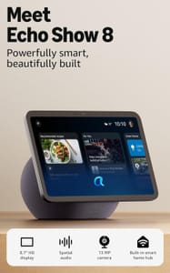 Amazon Echo Show 8 (Newest Gen)