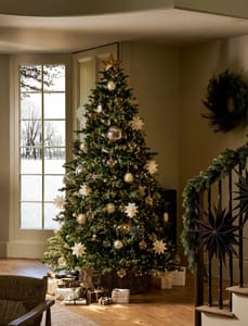 Galloway Spruce Christmas Tree Led Indoor 5400 Bulbs - 8Ft - Pu, Green