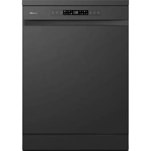 Hisense HS622E90BUK Full Size Dishwasher - Black - E Rated