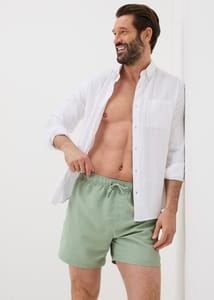 Sage Green Essential Regular Fit Swim Shorts Sage XS