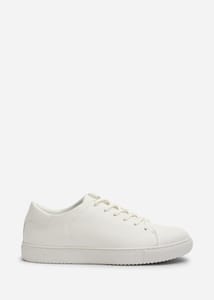 Where's That from Derek White Low Cut Lace up Trainers