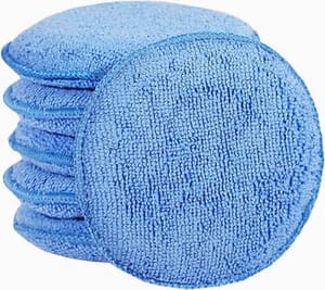 Microfiber Wax Applicator Pads, Car Wax Applicator, Car Cleaning and Polishing
