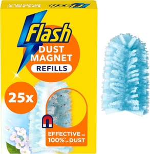 Flash Dust Magnet Scented Duster Refills, 25 Units - £12.11 S&S