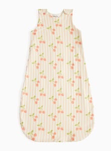 Stripe Cherry Print 1.0 Tog Sleeping Bag 12-18