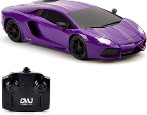 Lamborghini LP700-4 RC Car 1:24 Scale 2.4GHz Lights Purple