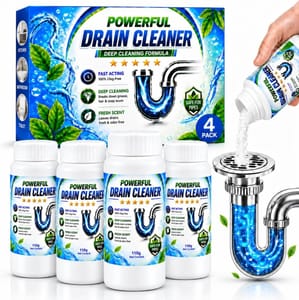 UIMIHUCI Drain Unblocker 4 X 110g Sink & Pipe Cleaner