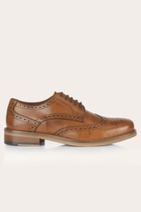 CATESBY ENGLAND LANCASTER Mens Leather Brogue Derby Shoes