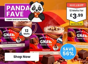Gnaw Double Chocolate Mocha, Hazelnut Mocha Or Salted Caramel Mocha Melts