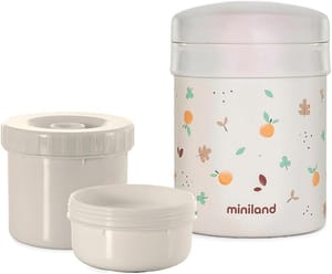 Miniland Thermetic Valencia 700ml Thermos with Double-Wall Steel, Airtight