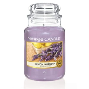 LEMON LAVENDER Large Jar Candle