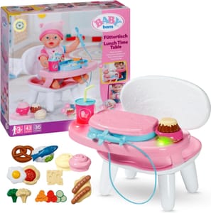 Baby Born Lunch Table with Lights and Sounds