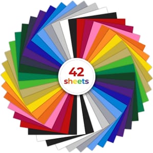 Easy to Cut & Weed -on HTV Vinyl for Fabric for Custom T-Shirts