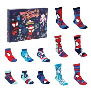 Spidey and His Amazing Friends 24-Day Sock Advent Calendar - 12 Pairs