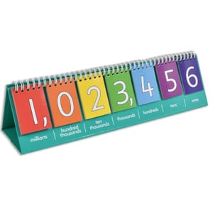 Student Place Value Flip Chart: Millions