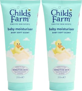 Childs Farm Baby Moisturiser - Soft Scent Pack of 2 200ml - £5.11 S&S