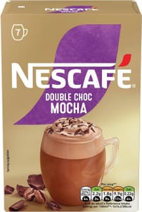 Nescaf Double Chocolate Mocha Sachets 7 Pack - £1.28 S&S Voucher