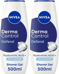 NIVEA Derma Control Shower Gel with Hyaluronic Acid Pro-Vitamin B5 - £4.05 S&S